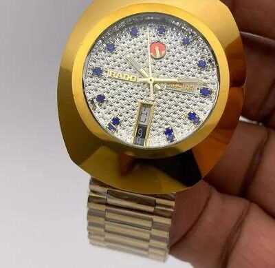 Rado DiaStar Yellow Gold-tone stainless steel bracelet