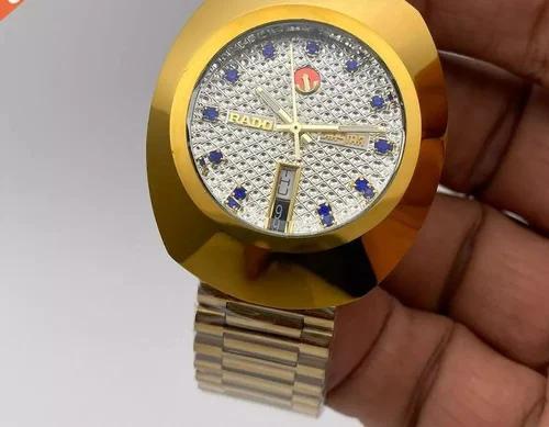 Rado DiaStar Yellow Gold-tone stainless steel bracelet