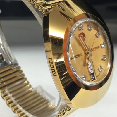  Rado DiaStar tonneau-shaped case and diamond markers on the dial