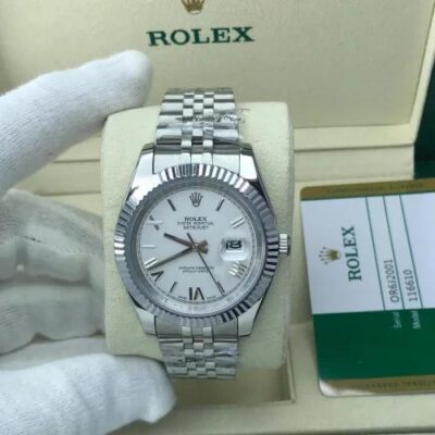 Rolex Datejust White Dial