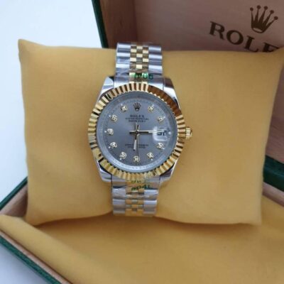Rolex Datejust two-tone Jubilee bracelet and a fluted bezel