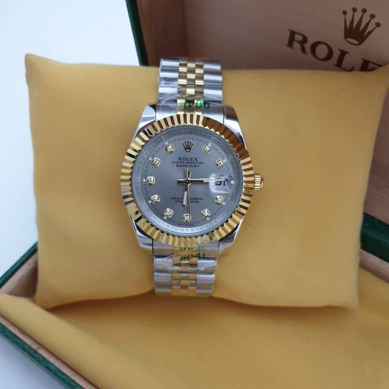 Rolex Datejust two-tone Jubilee bracelet and a fluted bezel
