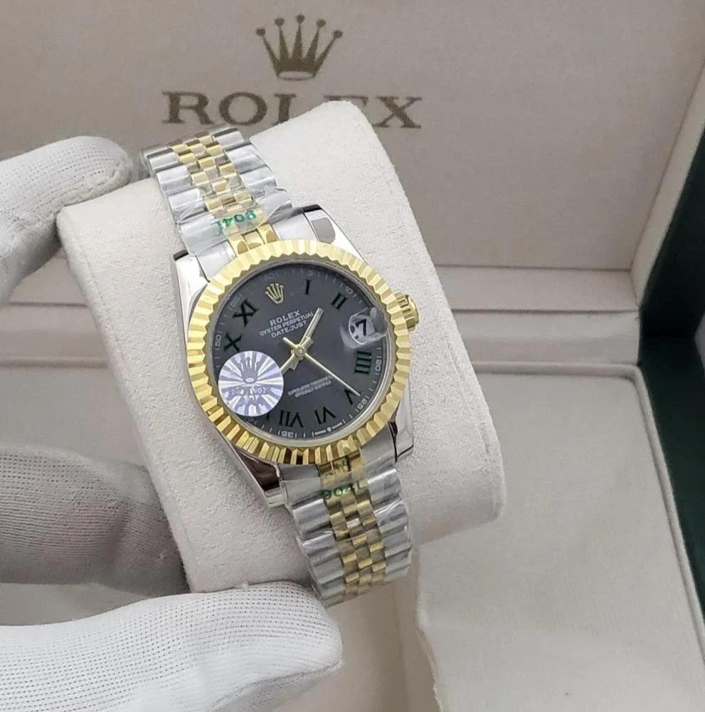 Rolex Datejust Grey Latin Numerals