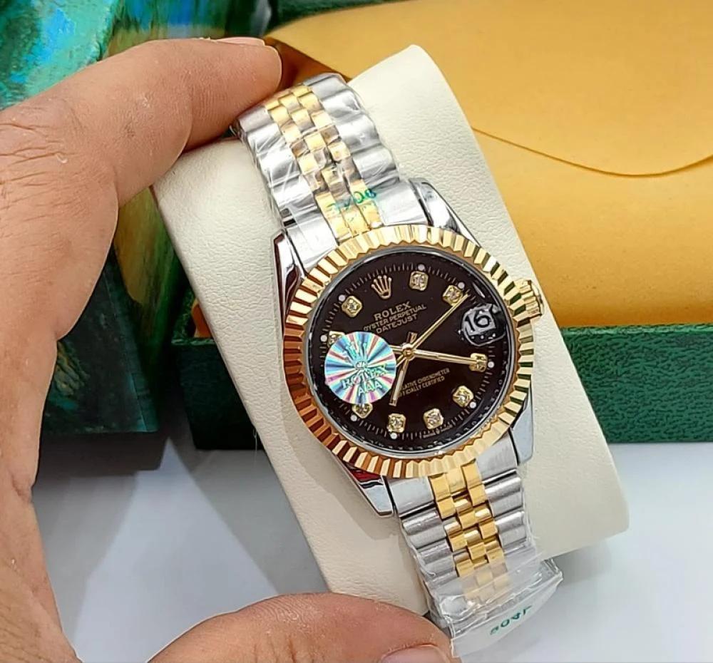 Rolex Datejust black dial